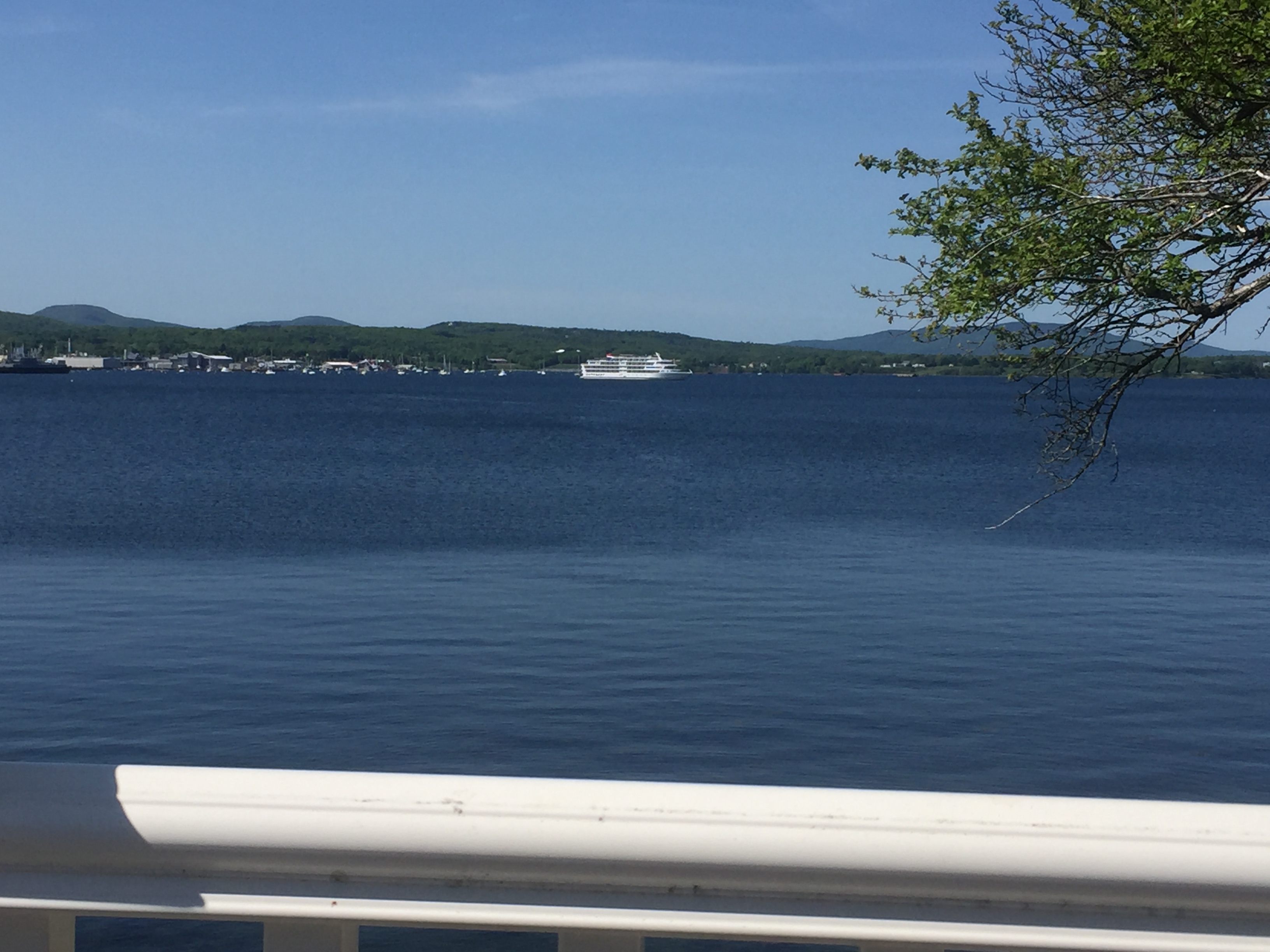 Owls Head Vacation Rental Whispering Tides View of the Bay